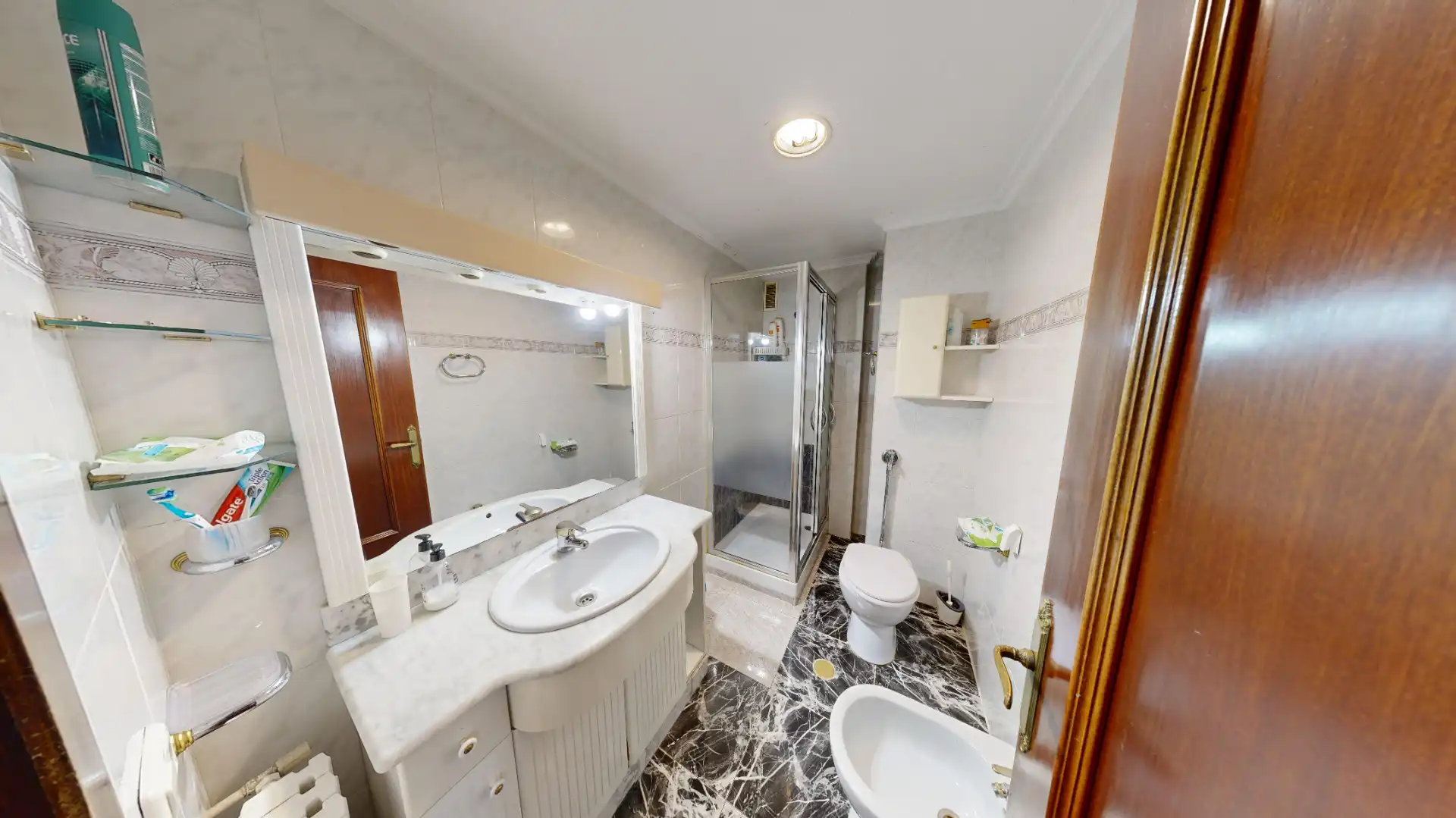 Bathroom of Flat for sale in Albacete  with Air Conditioner, Heating and Furnished