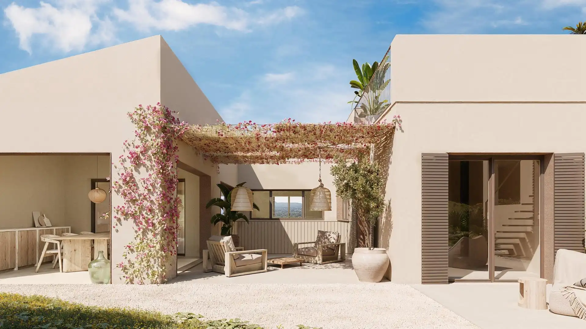 Terrassa de Casa o xalet en venda en Lloseta amb Aire condicionat, Calefacció i Jardí privat