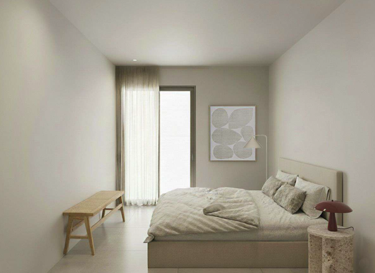 Bedroom of Apartment for sale in Pollença  with Air Conditioner, Swimming Pool and Furnished