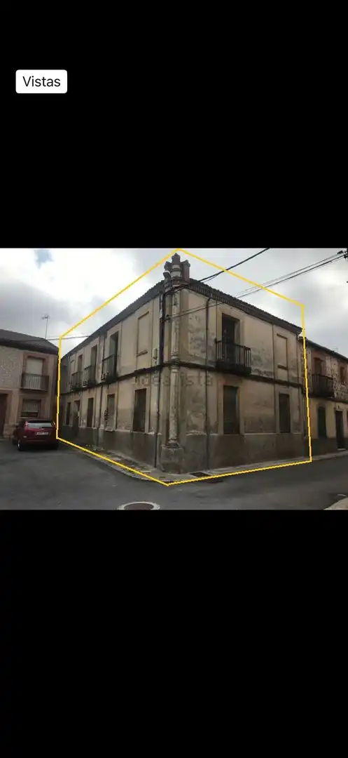 Vista exterior de Casa o chalet en venta en Fuentepelayo con Balcón