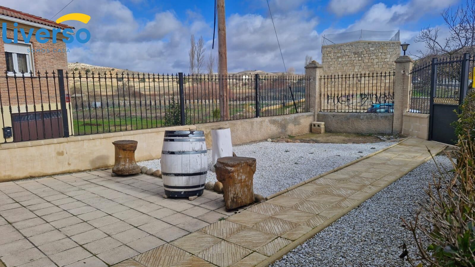 Terraza de Casa o chalet en venta en Milagros con Amueblado y Balcón