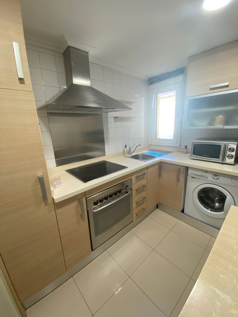 Kitchen of Flat for sale in Langreo  with Heating, Storage room and Furnished