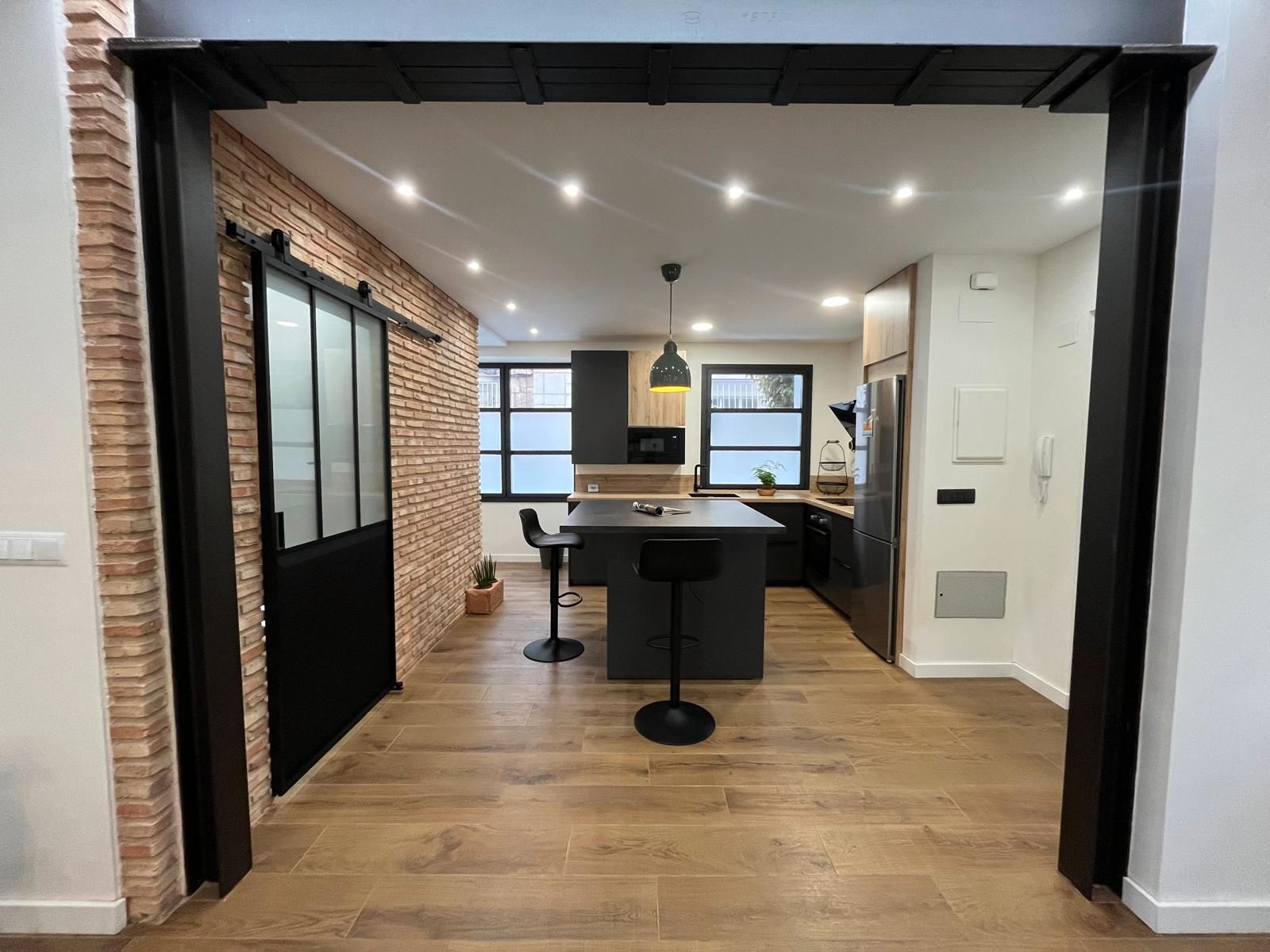 Cocina de Loft de alquiler en Valladolid Capital con Calefacción, Amueblado y Lavadora