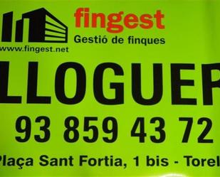 Garage to rent in Torelló