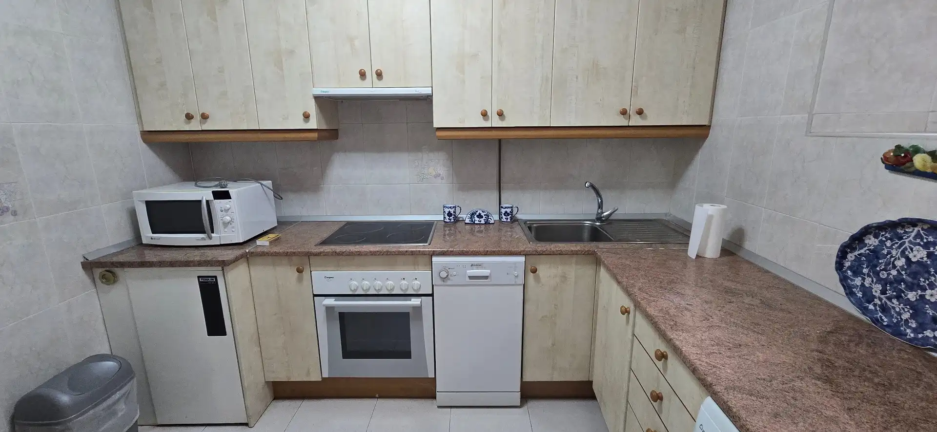 Küche von Wohnung zur Miete in Villacastín mit Heizung, Möbliert und Ofen