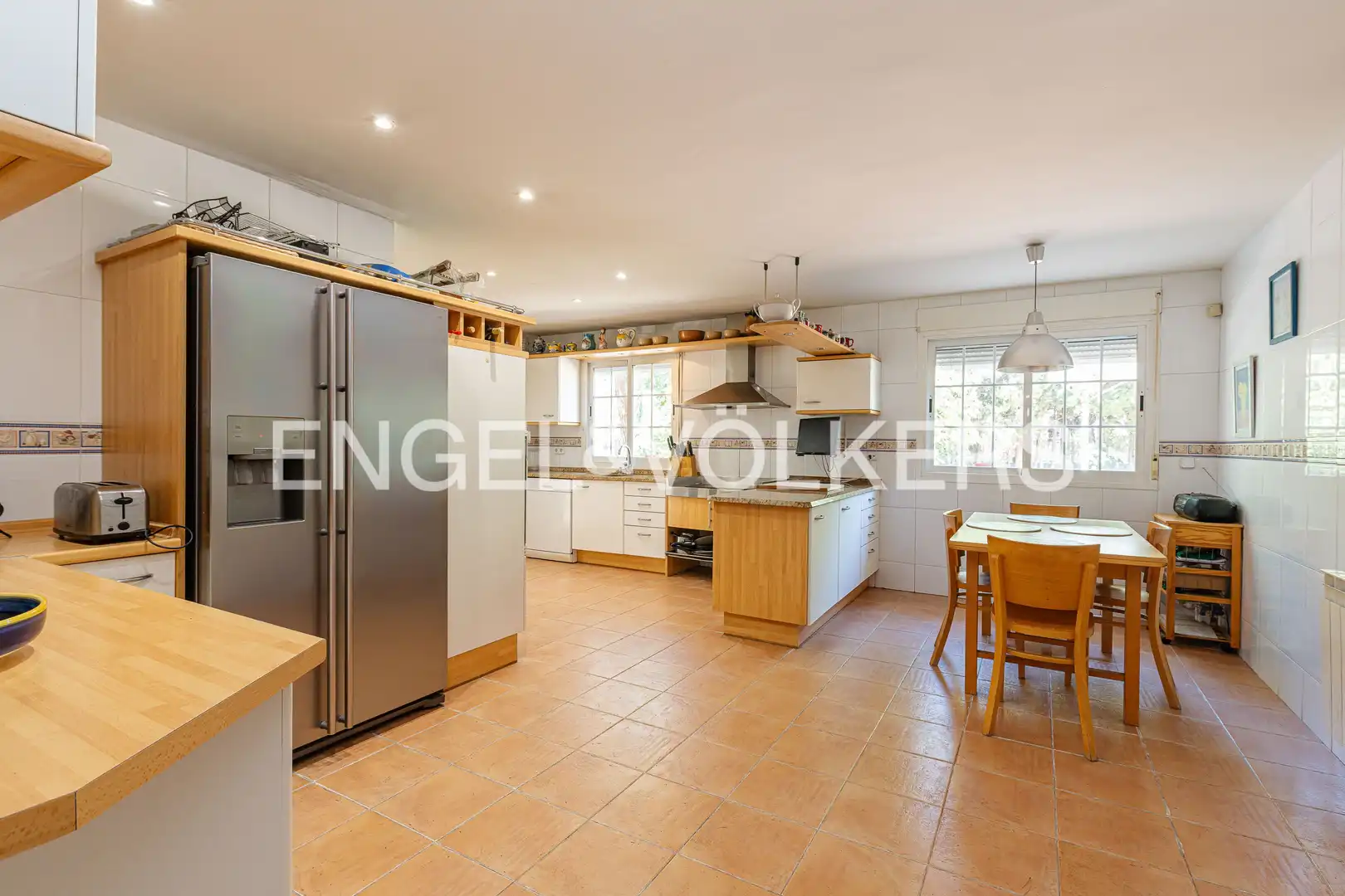 Cocina de Casa o chalet en venta en Las Rozas de Madrid con Aire acondicionado, Calefacción y Jardín privado
