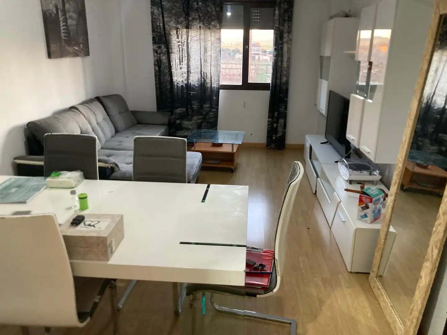 Wohnzimmer von Erdgeschoss zum Verkauf in Burguillos de Toledo mit Klimaanlage, Heizung und Parkett