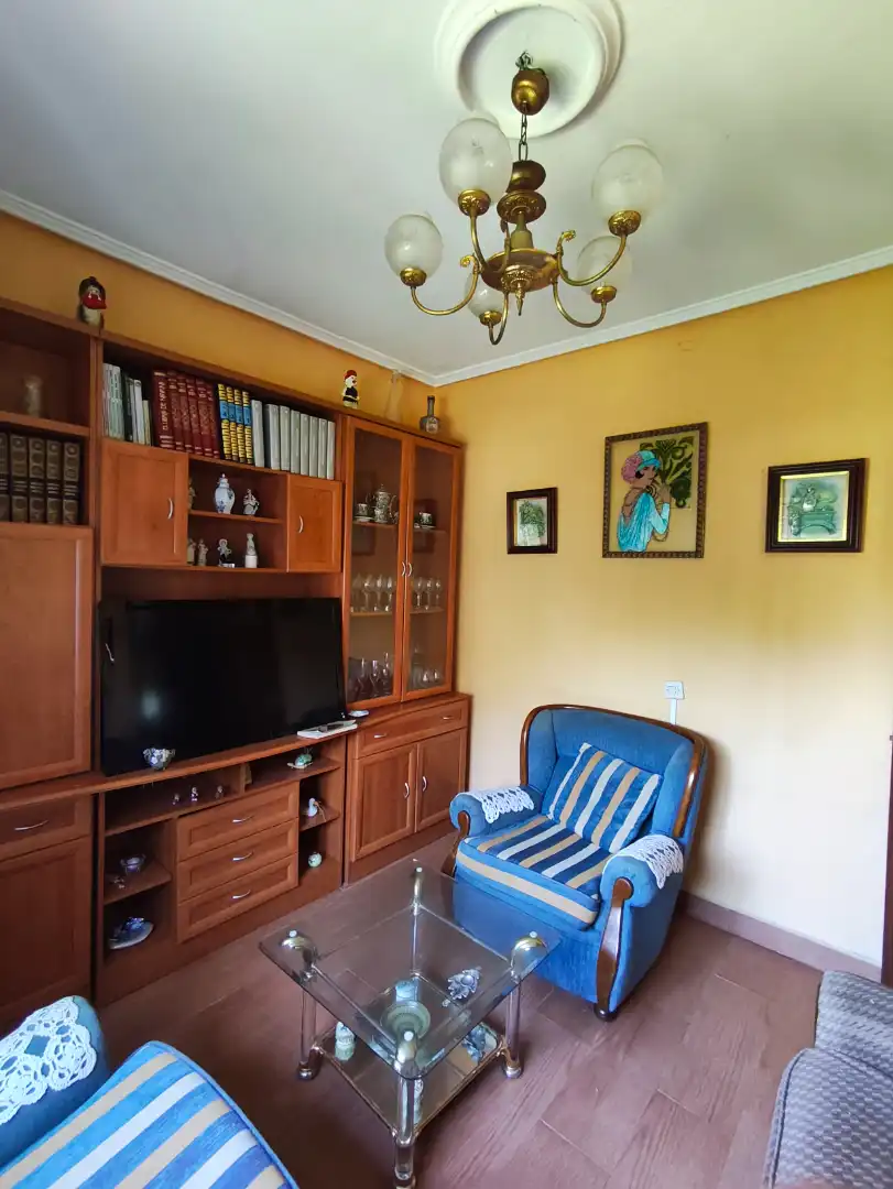 Sala de estar de Casa o chalet en venta en Avilés con Jardín privado y Terraza