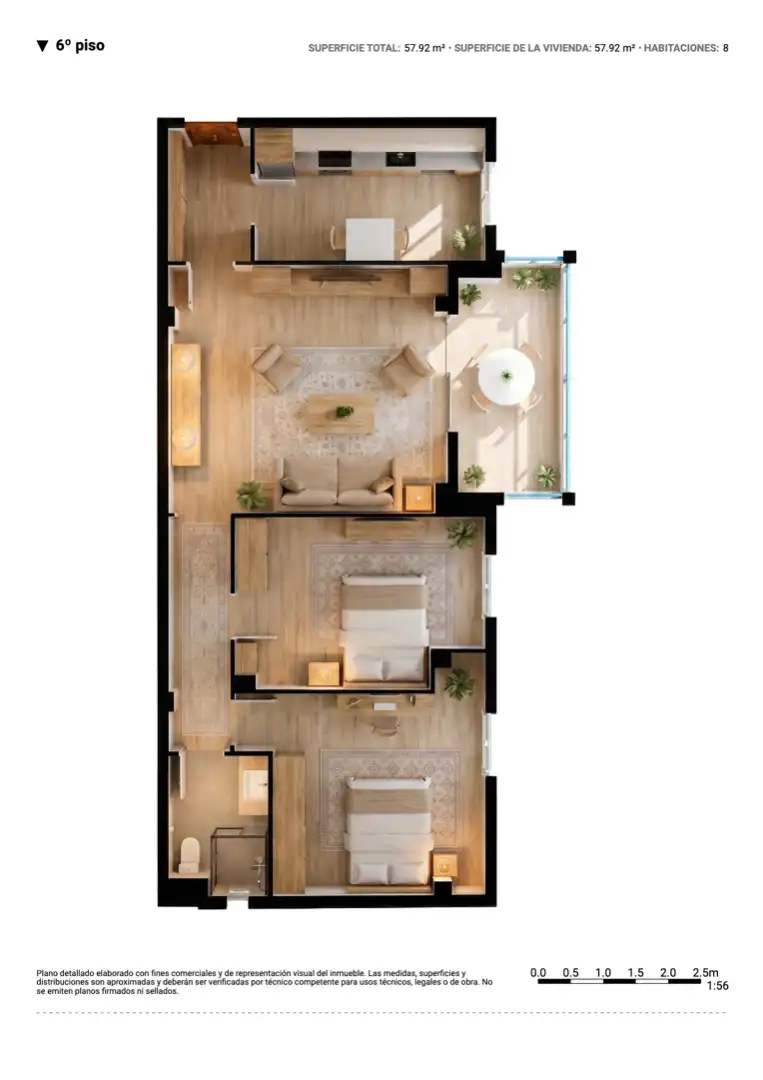Habitación de Piso en venta en Badia del Vallès con Horno, Balcón y Alarma