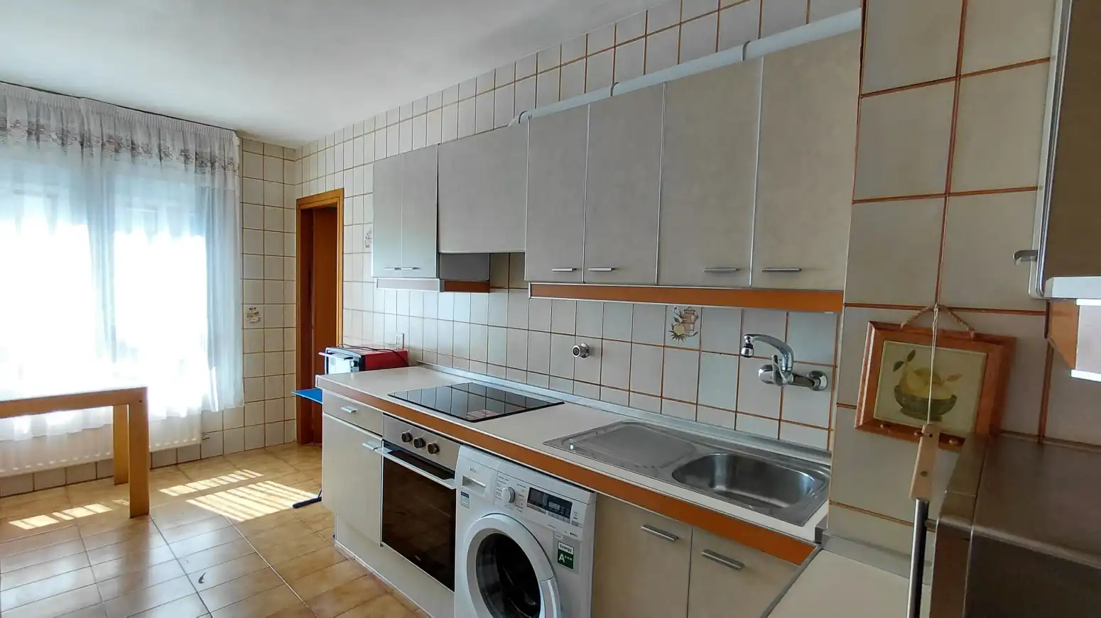 Kitchen of Flat for rent in Burlada / Burlata  with Heating