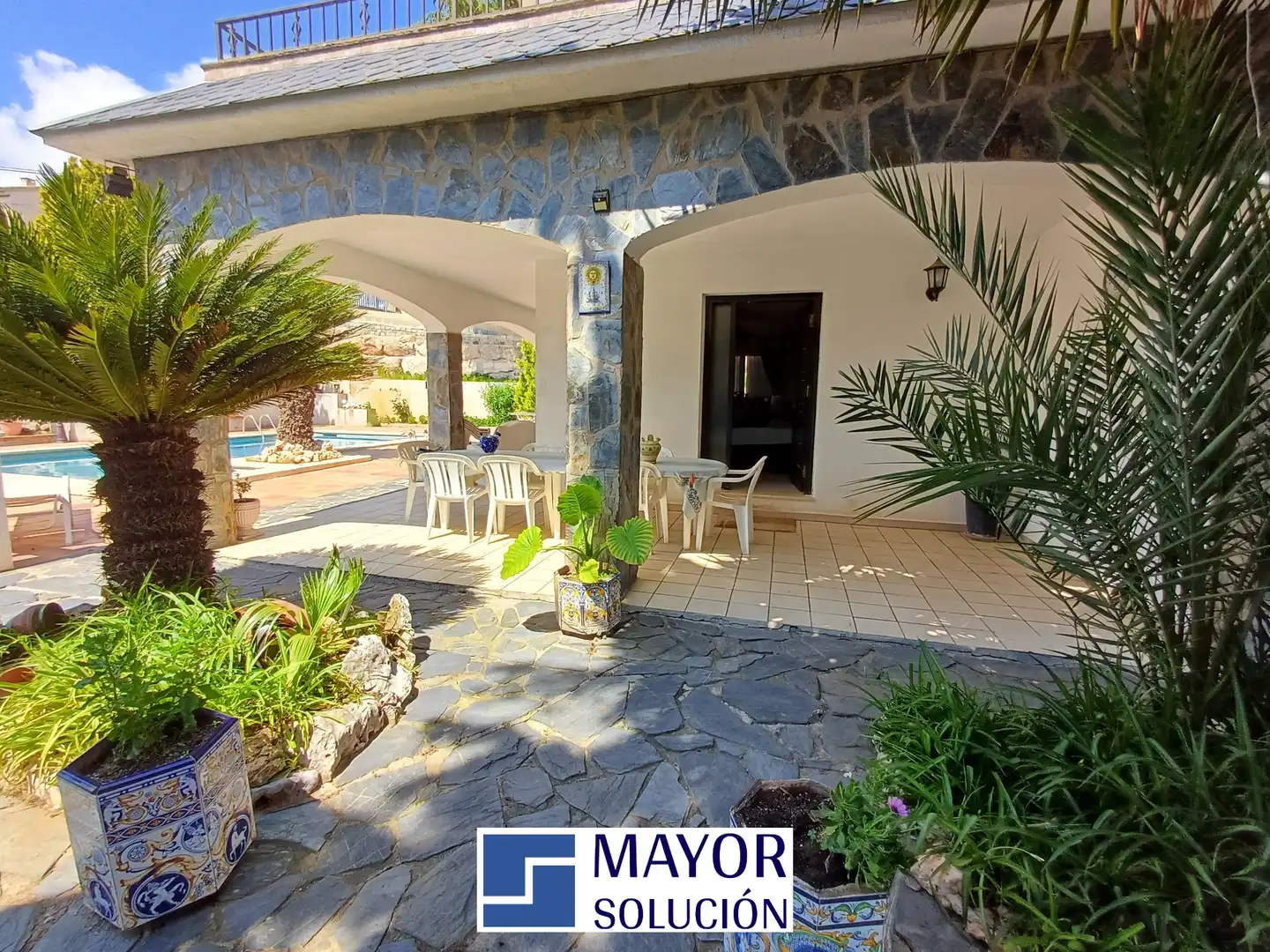 Vista exterior de Casa o chalet en venta en Bigues i Riells del Fai con Calefacción, Jardín privado y Terraza