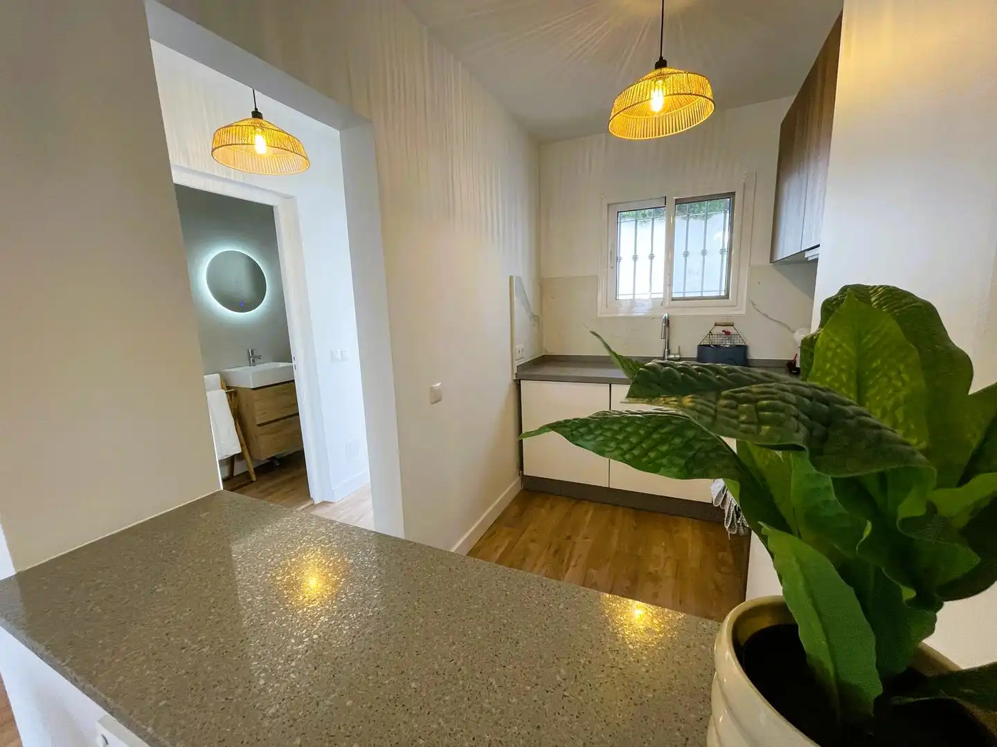 Küche von Maisonette zum Verkauf in Mijas mit Klimaanlage, Terrasse und Möbliert