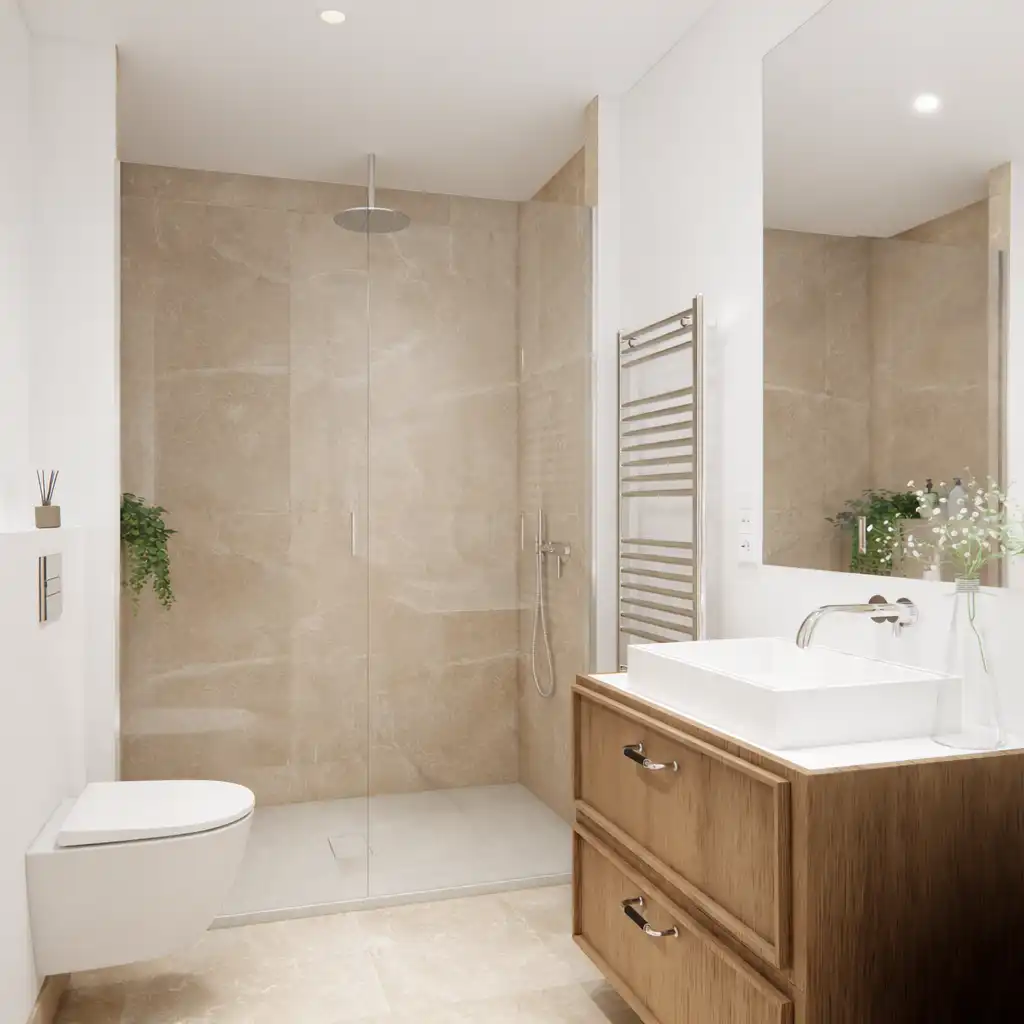 Baño de Piso en venta en Madrid con Calefacción, Trastero y Balcón