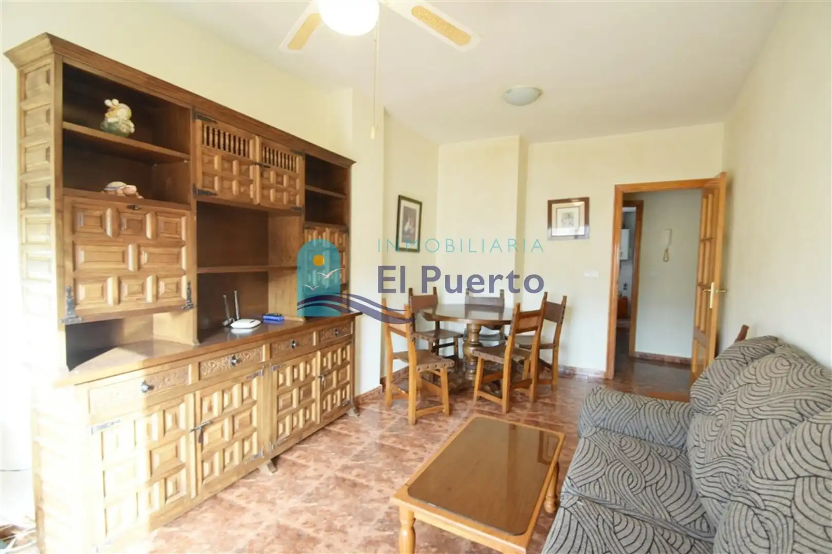 Living room of Flat for sale in Puerto de Mazarrón