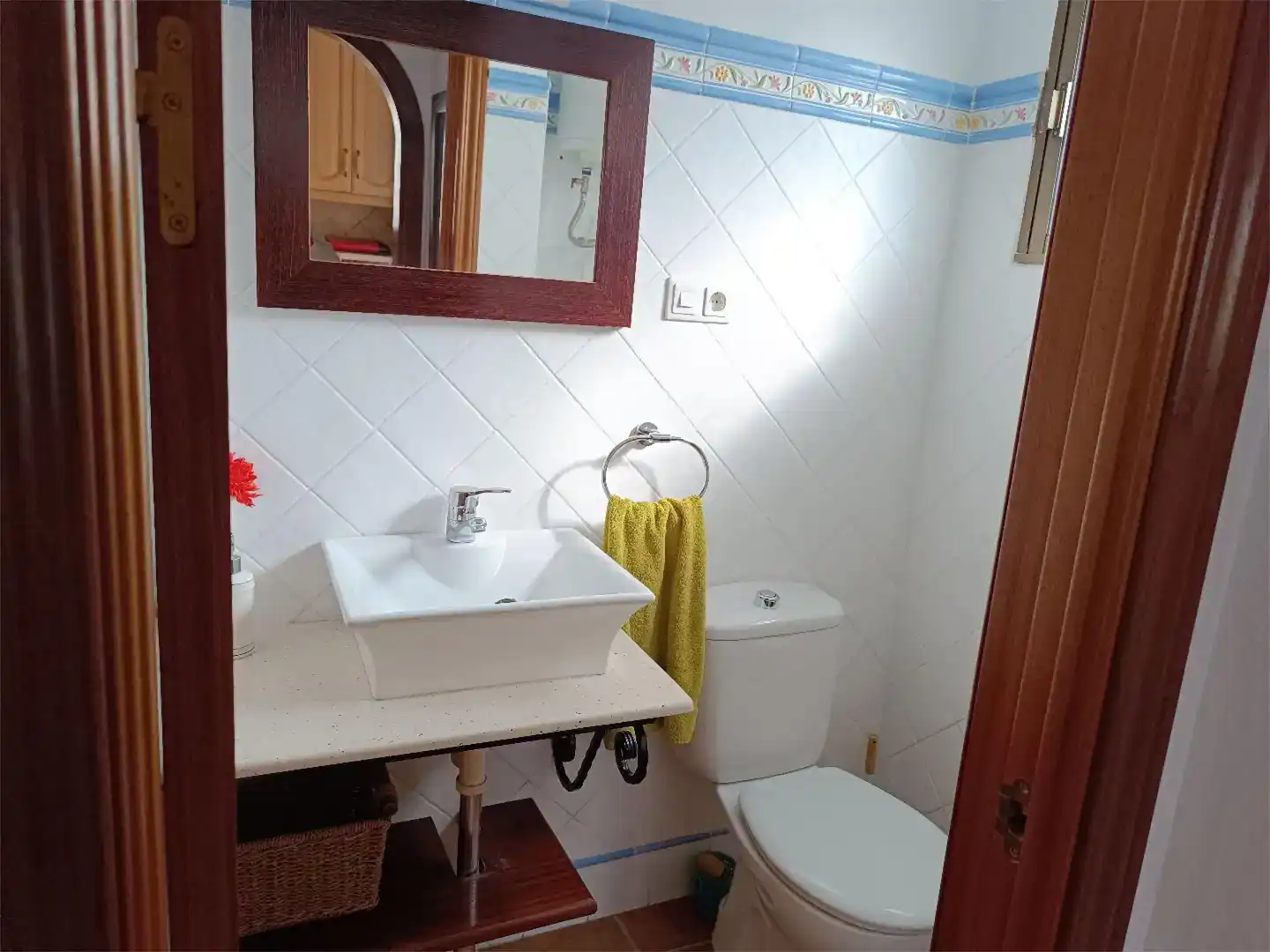 Bathroom of Houses for rent in Mijas  with Air Conditioner, Private garden and Furnished