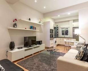 Sala d'estar de Apartament per a compartir en Bilbao  amb Terrassa