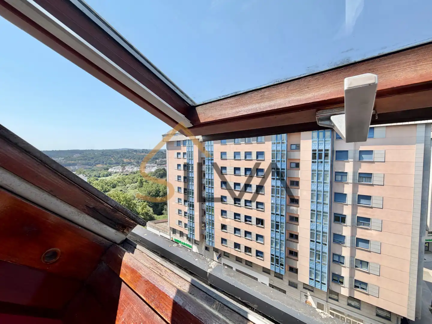 Balcony of Flat for sale in Lugo  with Heating, Parquet flooring and Storage room