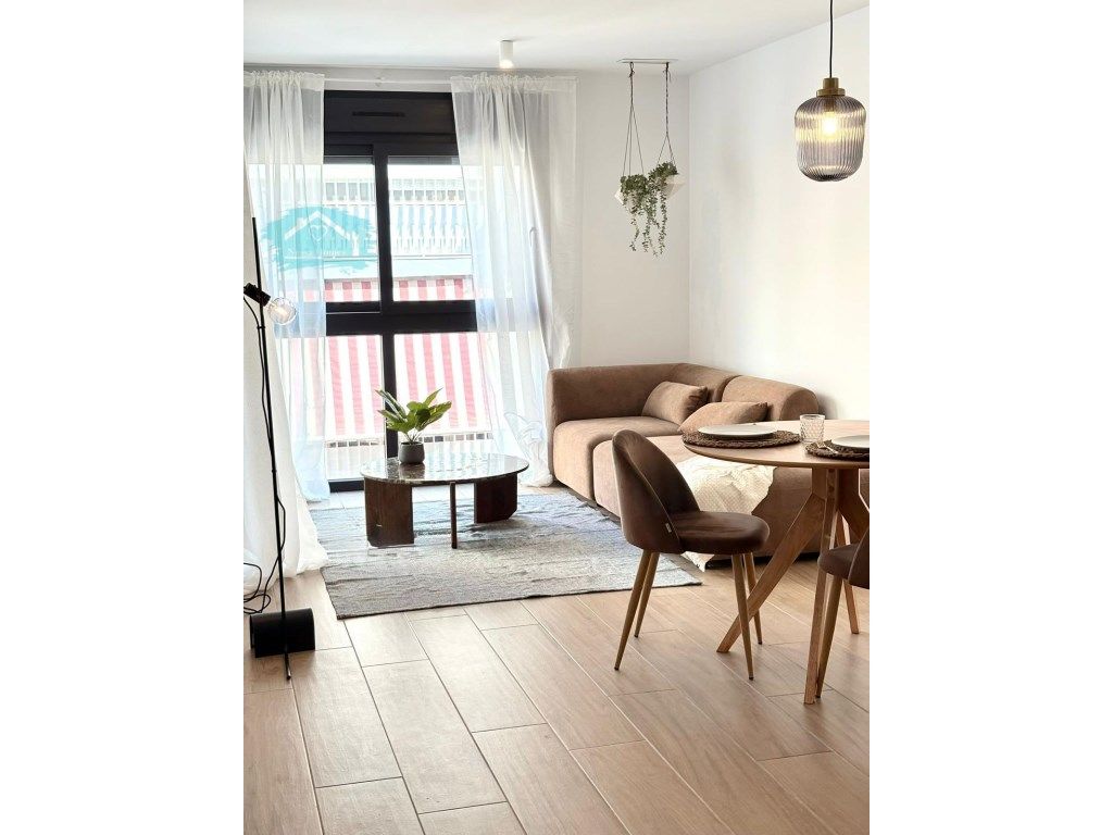 Living room of Flat to rent in Elda  with Terrace, Furnished and Washing machine