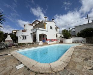 Vista exterior de Àtic en venda en Calonge amb Aire condicionat, Calefacció i Jardí privat