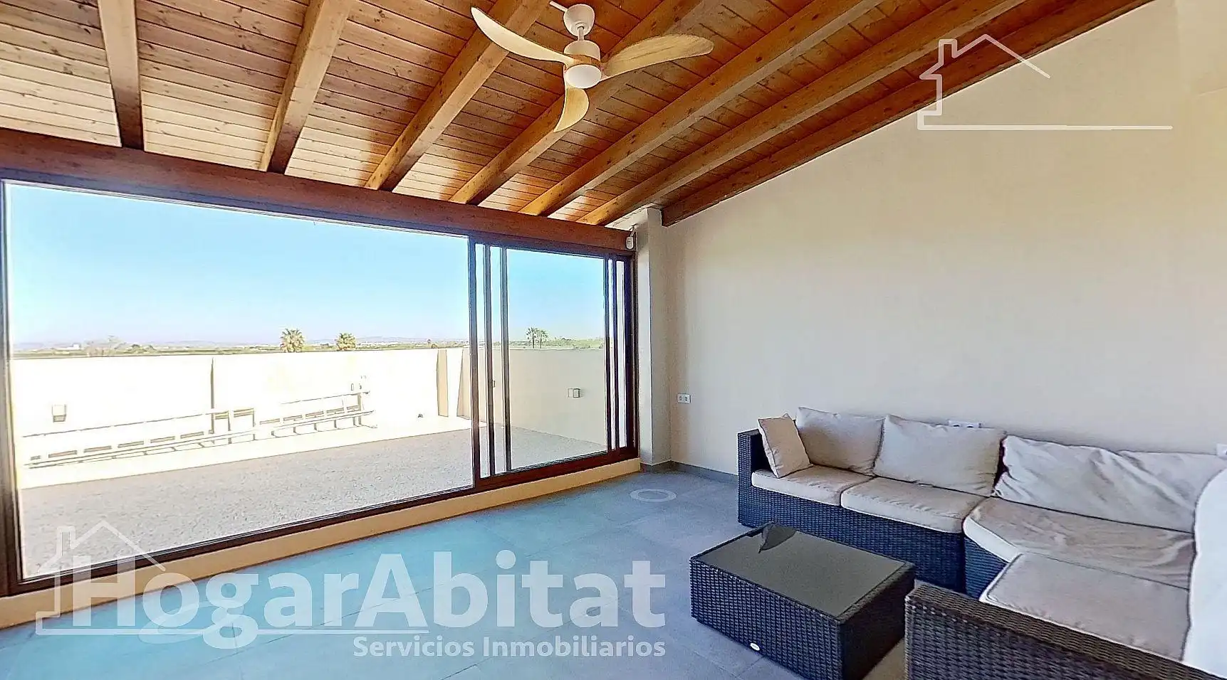 Terraza de Casa o chalet en venta en Benimuslem con Aire acondicionado, Calefacción y Terraza
