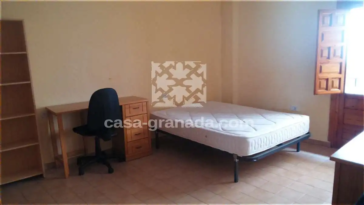 Schlafzimmer von Wohnung zum Verkauf in Granada mit Möbliert und Balkon