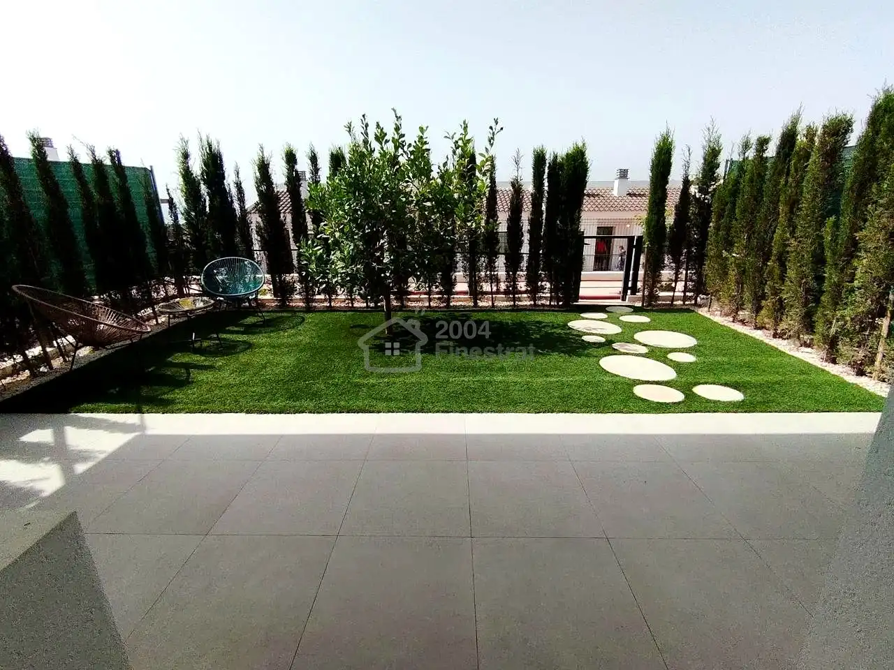 Terraza de Casa adosada en venta en La Nucia con Aire acondicionado, Jardín privado y Terraza