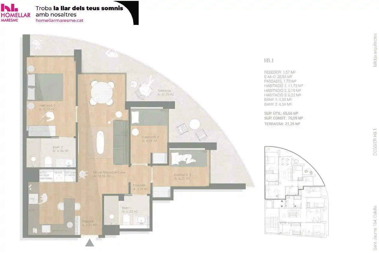 Piso en venta en Calella con Aire acondicionado, Calefacción y Terraza