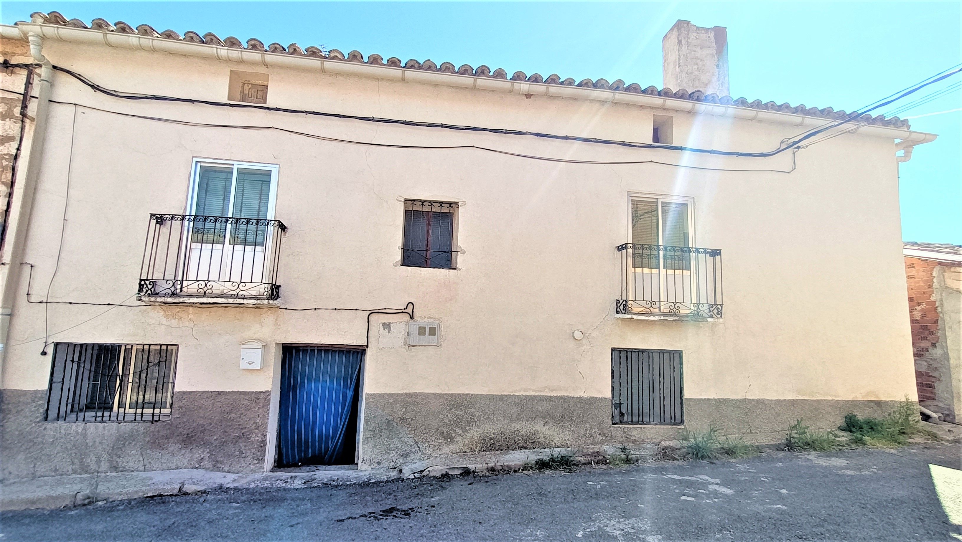 Exterior view of House or chalet for sale in Villaseca de Henares  with Heating, Storage room and Balcony
