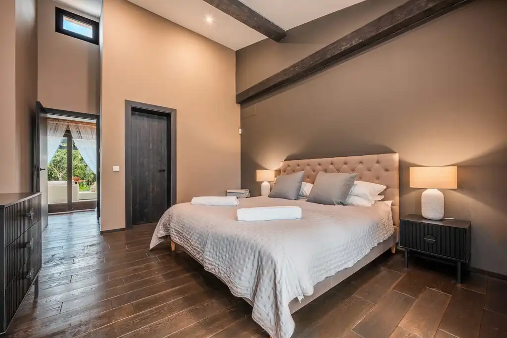 Schlafzimmer von Country house zum Verkauf in Marratxí mit Klimaanlage, Heizung und Privatgarten