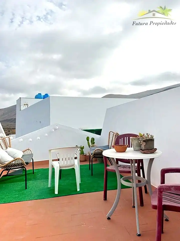Terrasse von Erdgeschoss zum Verkauf in Haría mit Terrasse