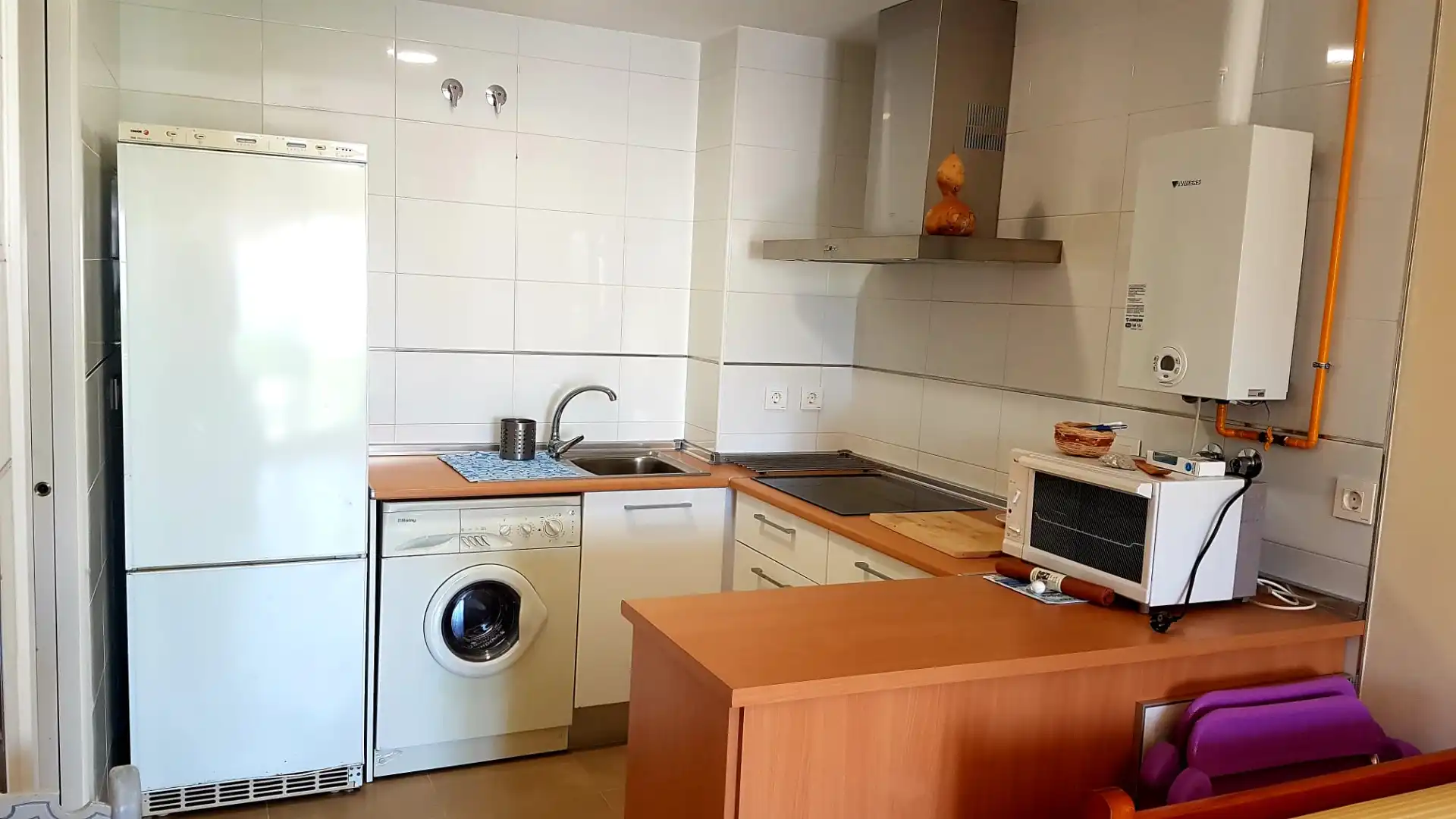 Kitchen of Apartments for sale in Rota  with Air Conditioner, Storage room and Balcony