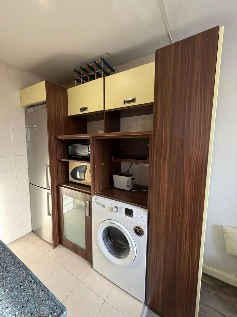 Kitchen of Attic for rent in Madrid  with Air Conditioner, Heating and Furnished
