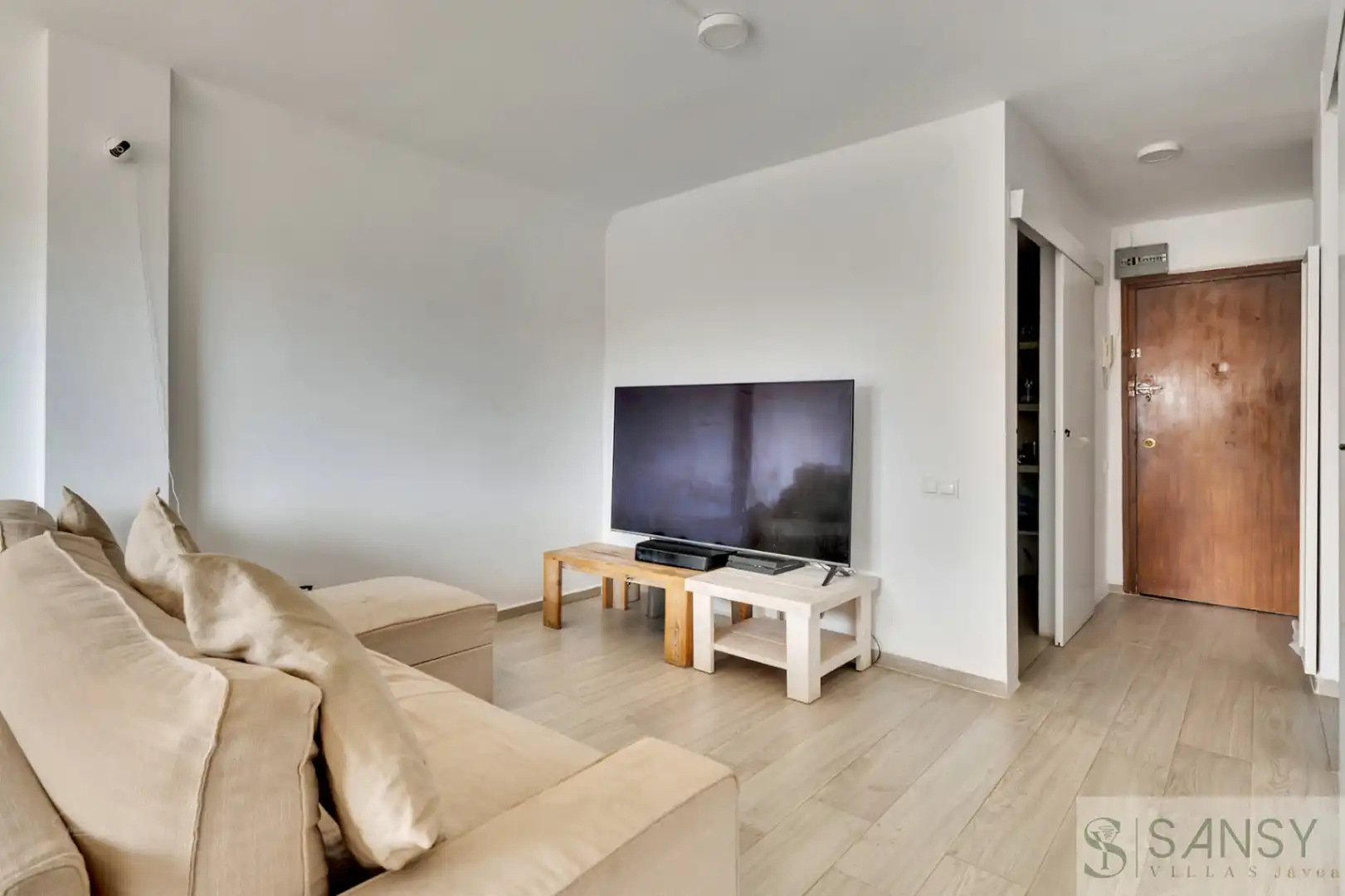 Sala de estar de Apartamento en venta en Jávea / Xàbia con Aire acondicionado, Calefacción y Terraza