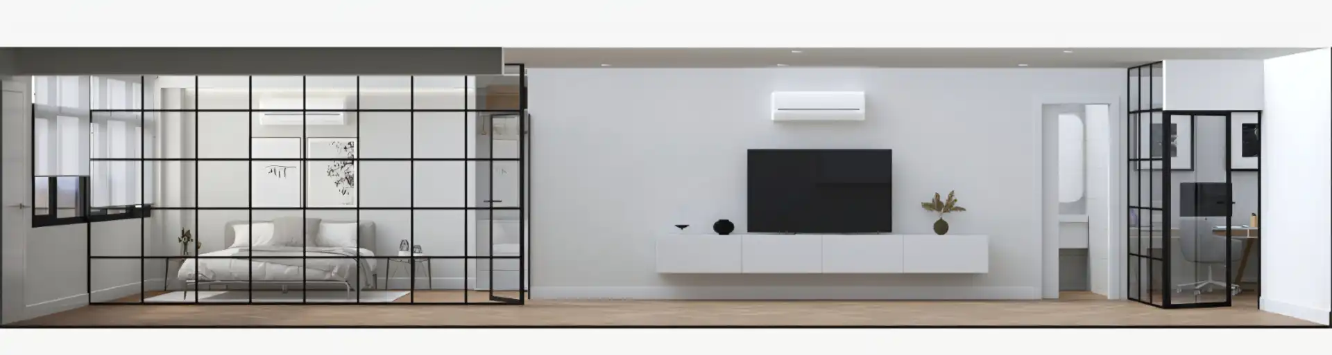 Sala d'estar de Apartament en venda en Santander amb Aire condicionat