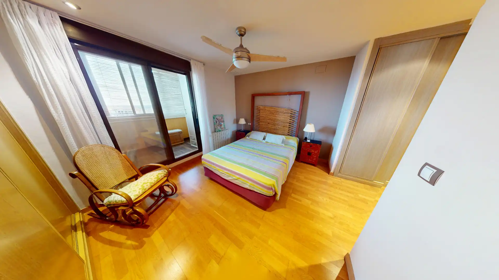 Bedroom of Attic for sale in Alicante / Alacant  with Air Conditioner, Heating and Parquet flooring