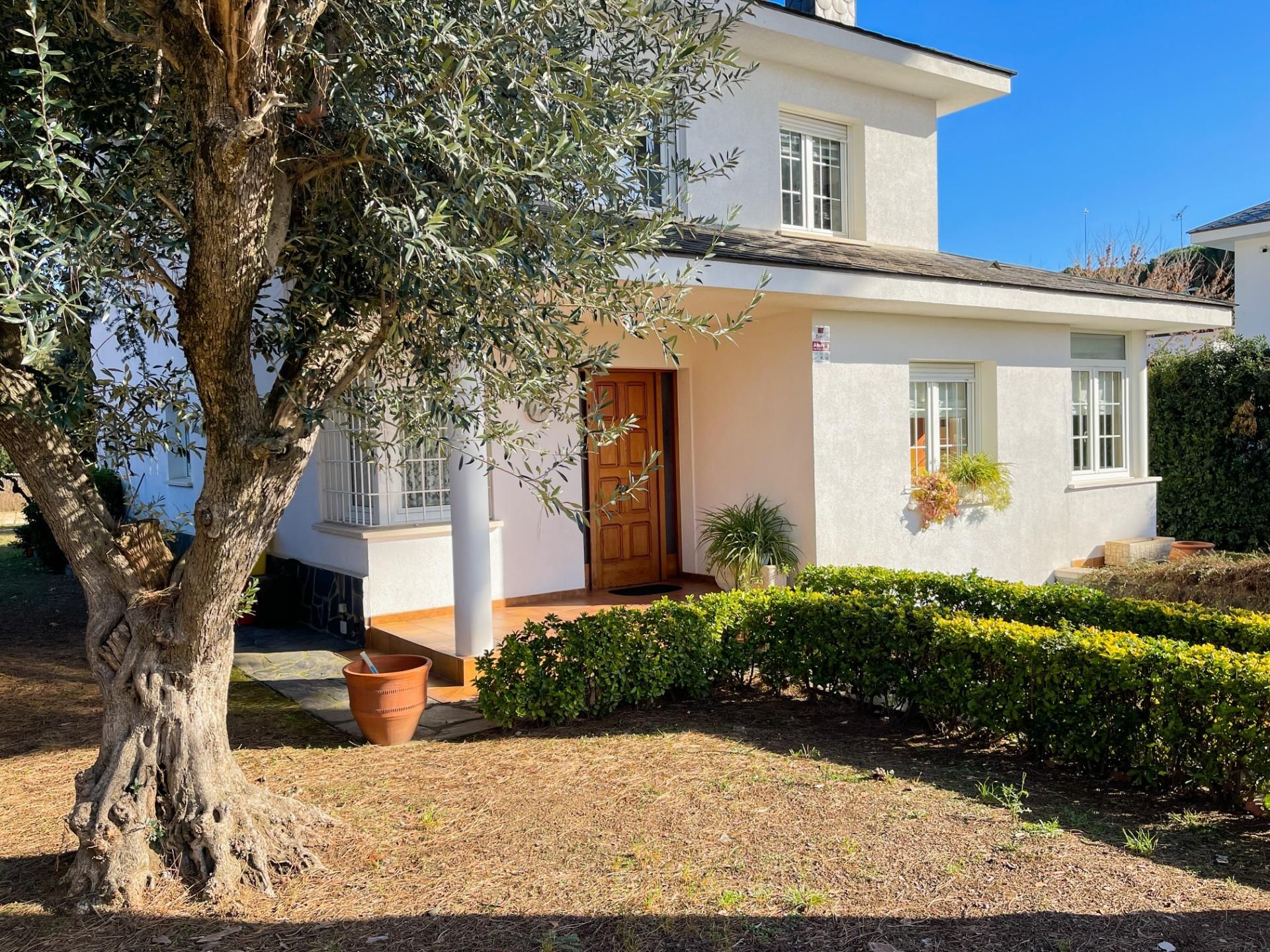 Vista exterior de Casa o xalet en venda en Cardedeu amb Calefacció, Jardí privat i Traster