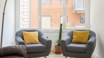 Living room of Flat for sale in  Barcelona Capital  with Air Conditioner, Heating and Balcony