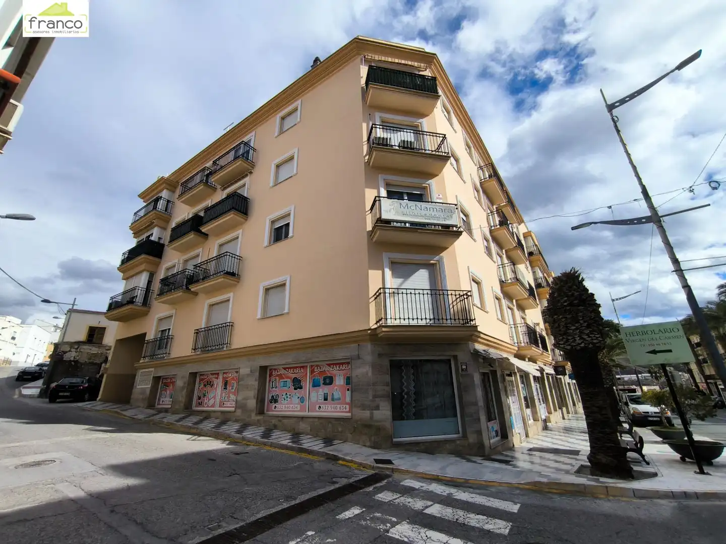 Vista exterior de Piso en venta en Olula del Río con Aire acondicionado, Trastero y Amueblado