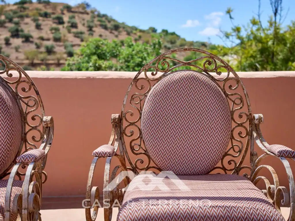 Terrace of Houses for sale in Comares  with Air Conditioner, Terrace and Swimming Pool