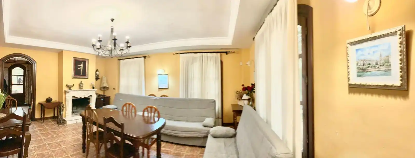 Sala de estar de Finca rústica en venta en Rojales con Aire acondicionado, Calefacción y Terraza