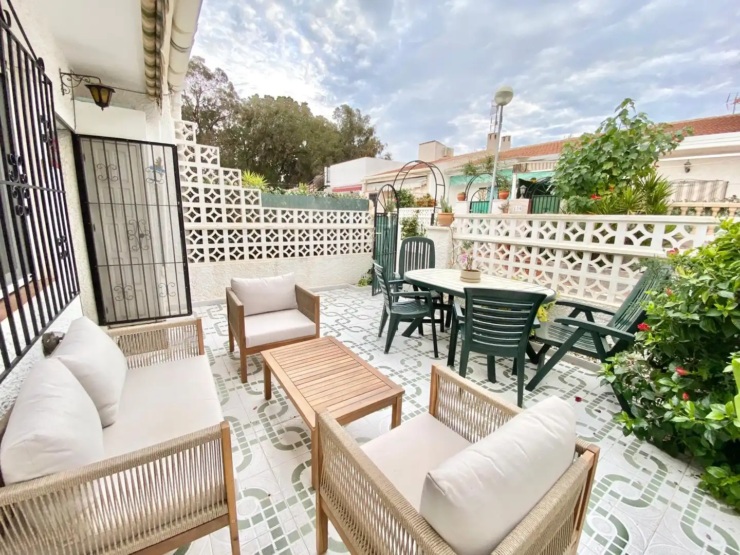 Terraza de Casa o chalet de alquiler en Guardamar del Segura con Aire acondicionado, Calefacción y Terraza
