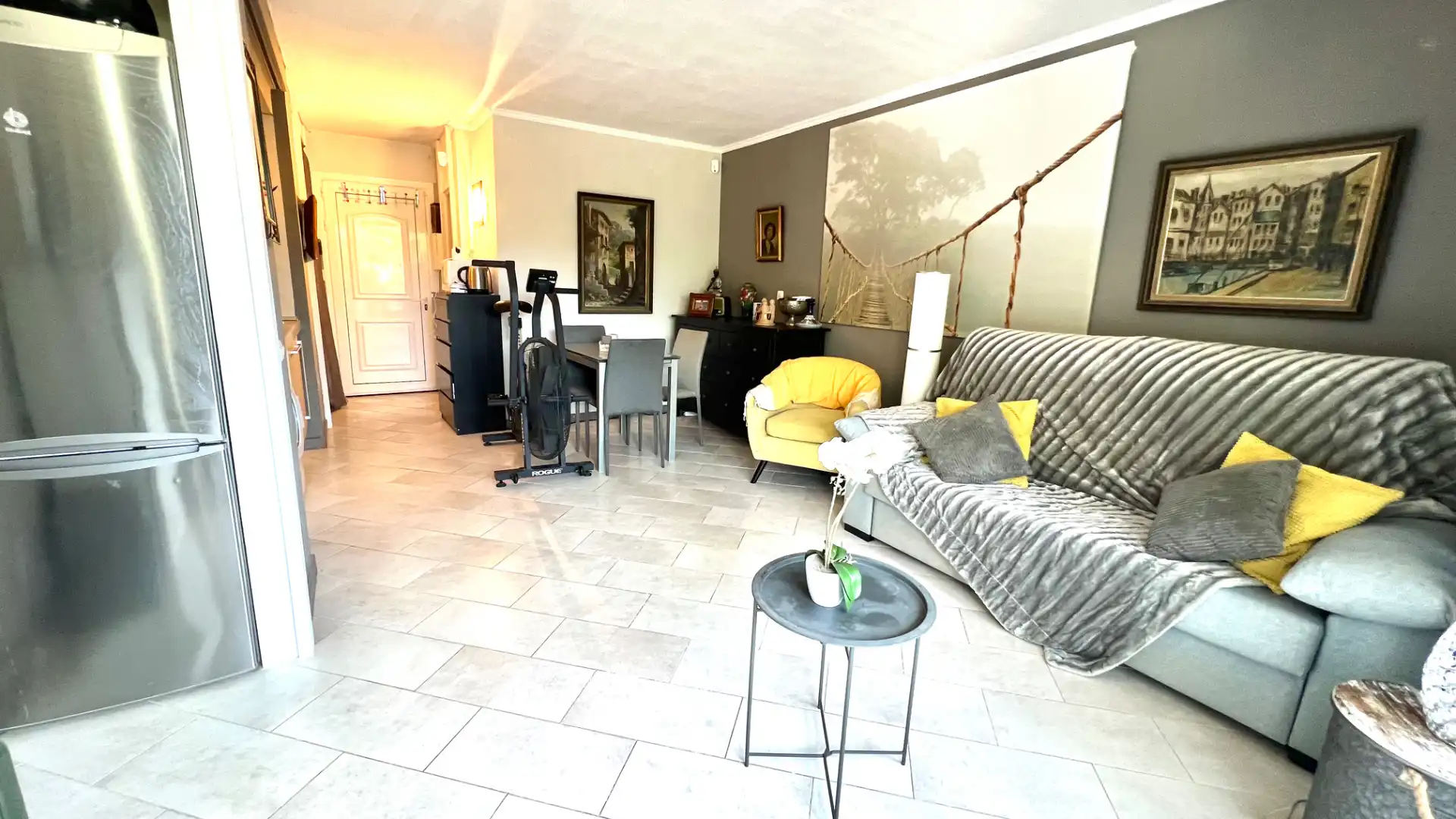 Sala de estar de Estudio en venta en Alcúdia con Aire acondicionado, Terraza y Trastero