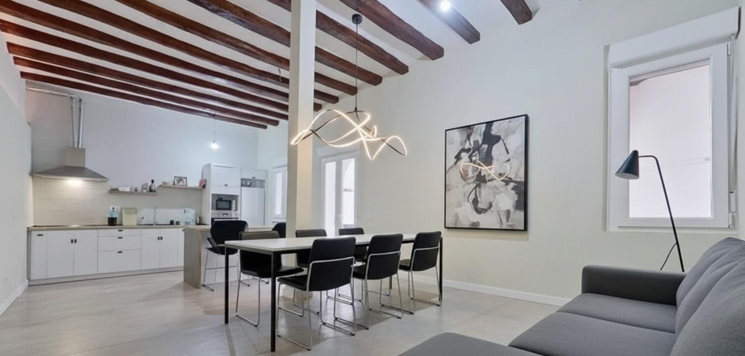 Dining room of Planta baja for sale in Vilanova i la Geltrú  with Air Conditioner, Heating and Terrace