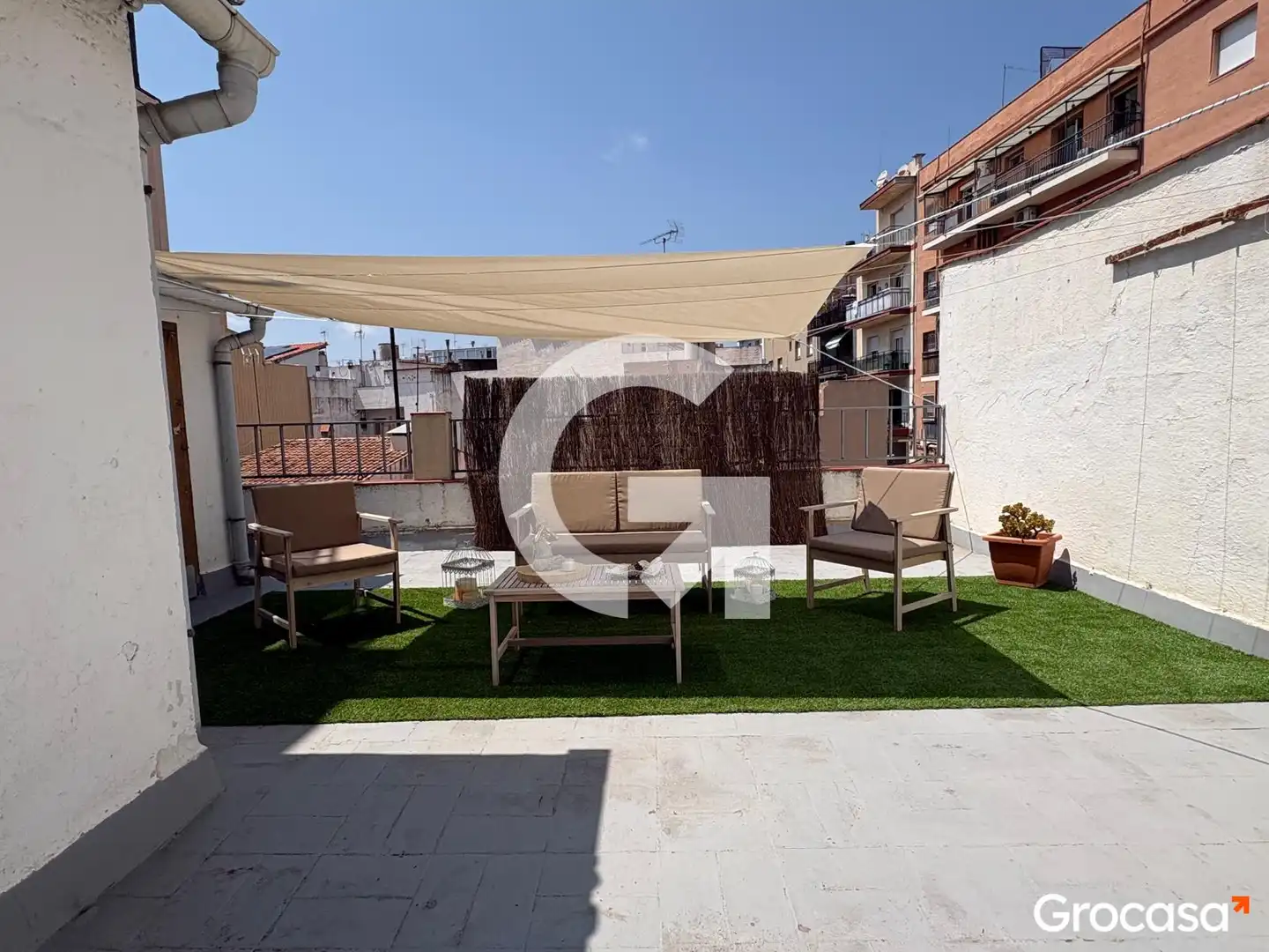 Terrace of Flat for sale in Mataró  with Air Conditioner, Heating and Terrace
