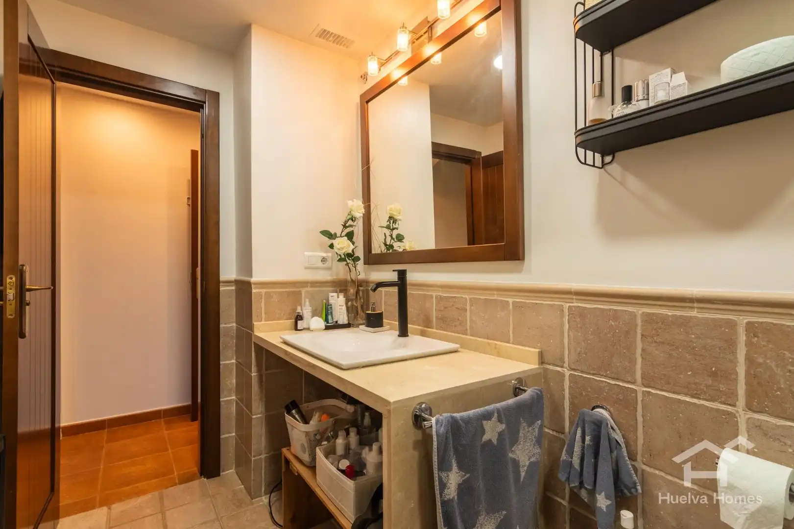 Bany de Apartament en venda en Ayamonte amb Aire condicionat, Calefacció i Jardí privat