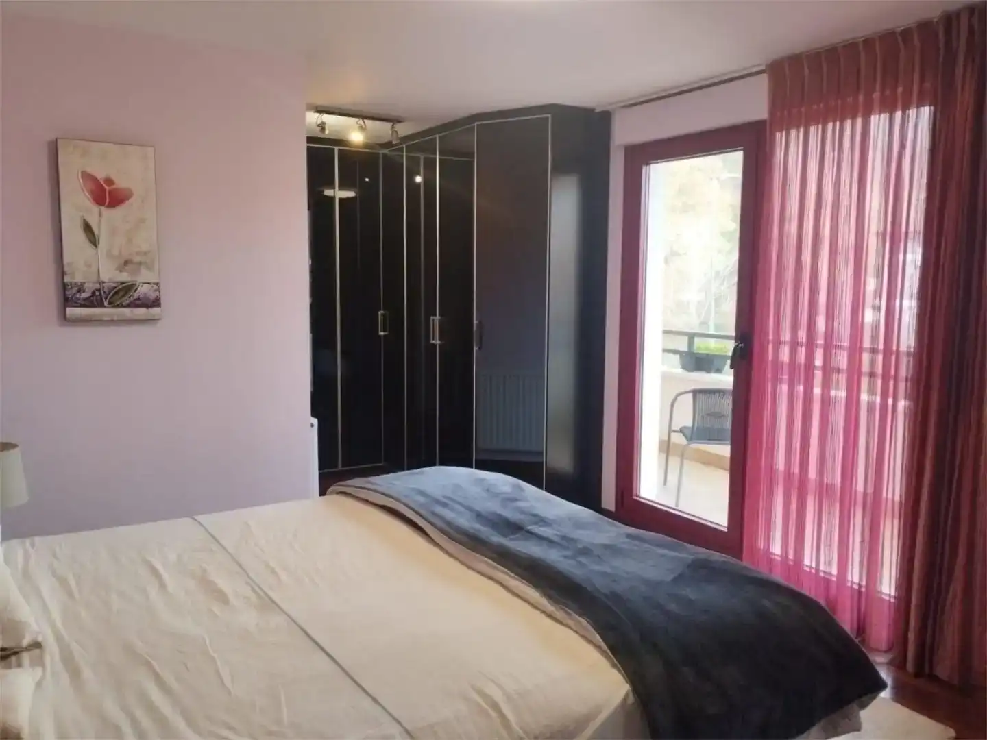 Bedroom of Detached homes for rent in Areatza  with Private garden, Parquet flooring and Furnished