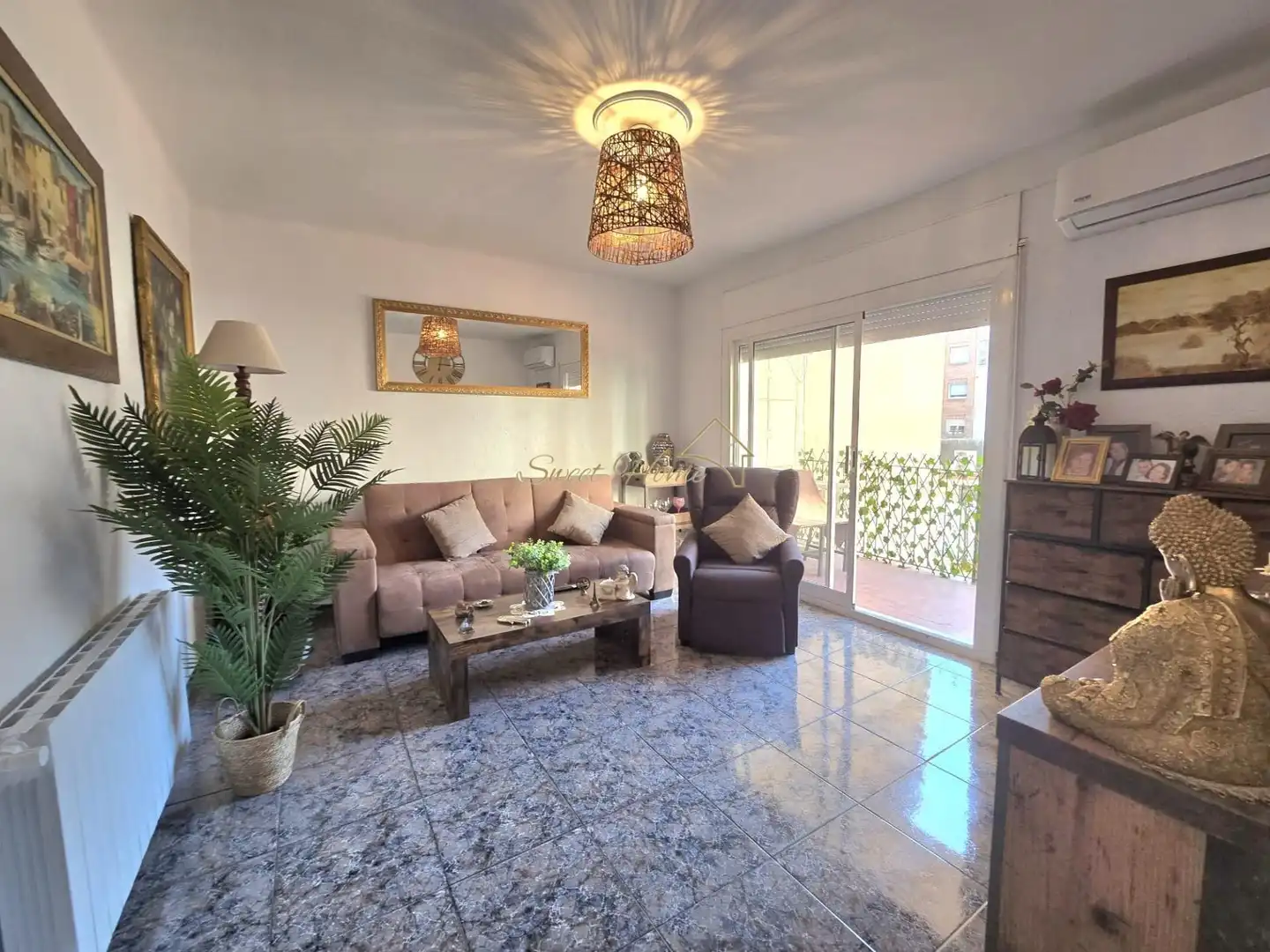 Sala d'estar de Pis en venda en Premià de Mar amb Aire condicionat, Calefacció i Terrassa