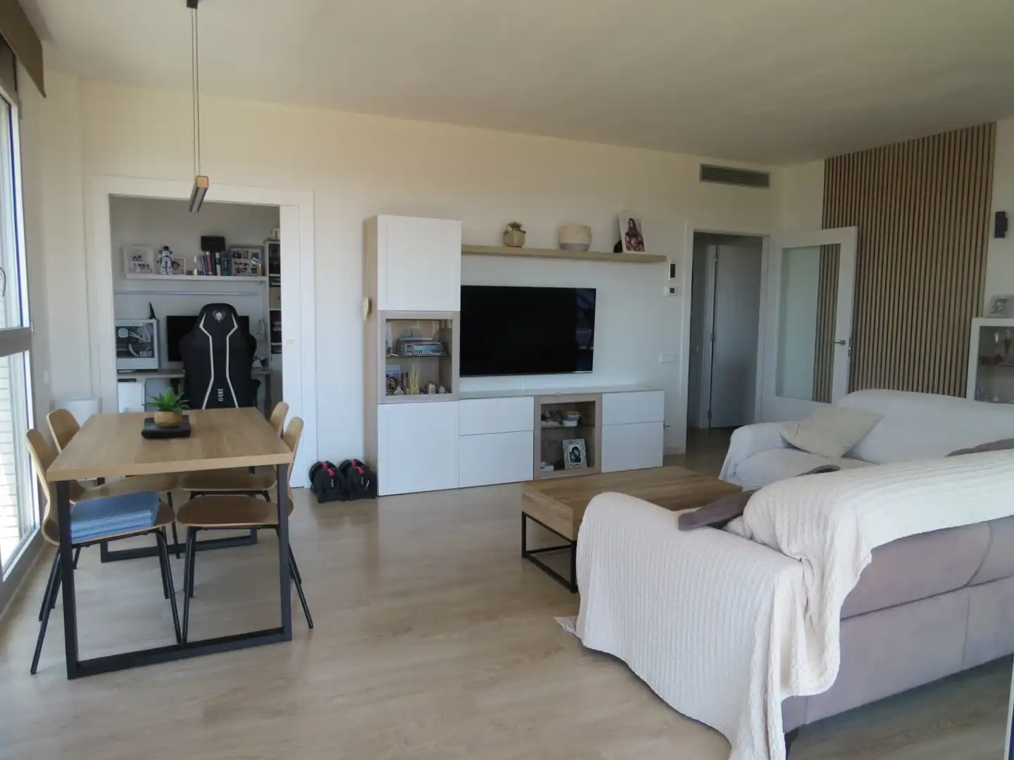 Living room of Attic for sale in Mataró  with Air Conditioner, Heating and Private garden