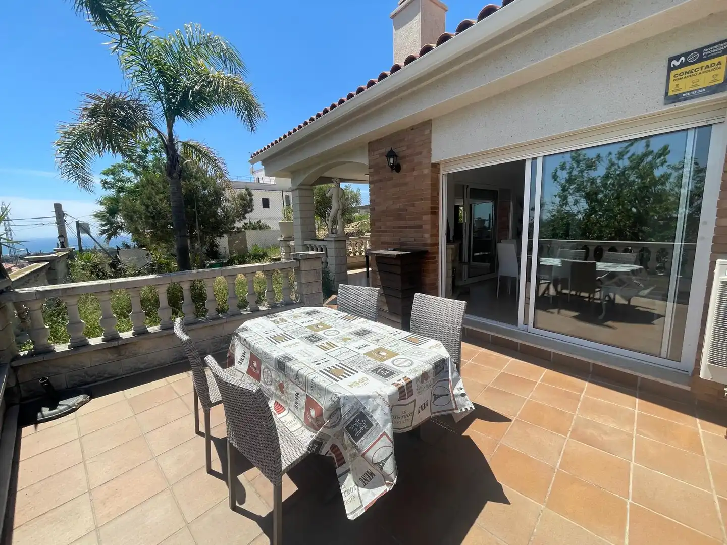 Terraza de Casa o chalet en venta en Calafell con Aire acondicionado, Jardín privado y Terraza