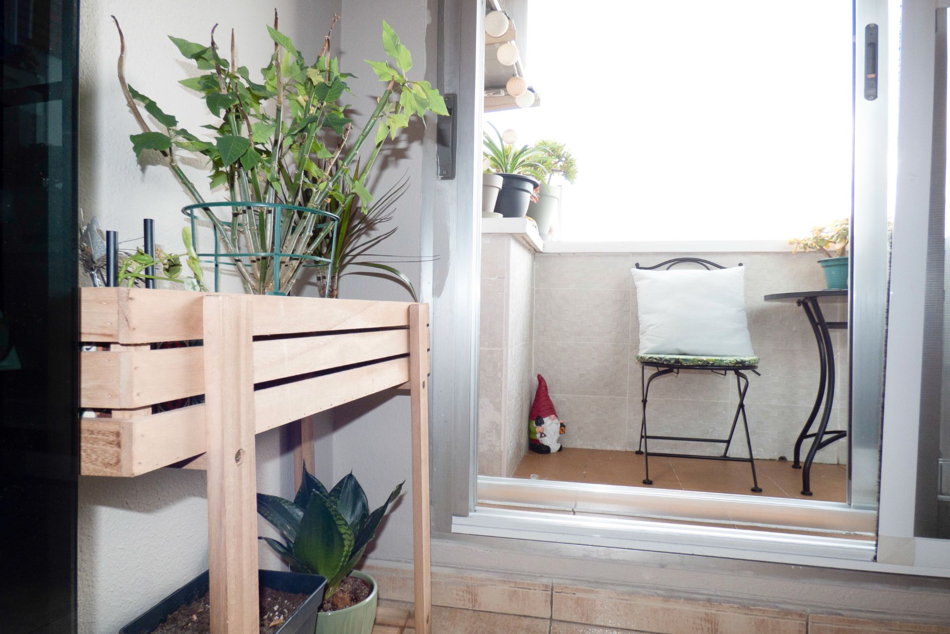 Balcony of Flat for sale in Fuenlabrada  with Air Conditioner, Terrace and Storage room